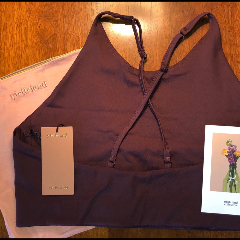 Girlfriend Collective Cocoa Topanga Bra XXL